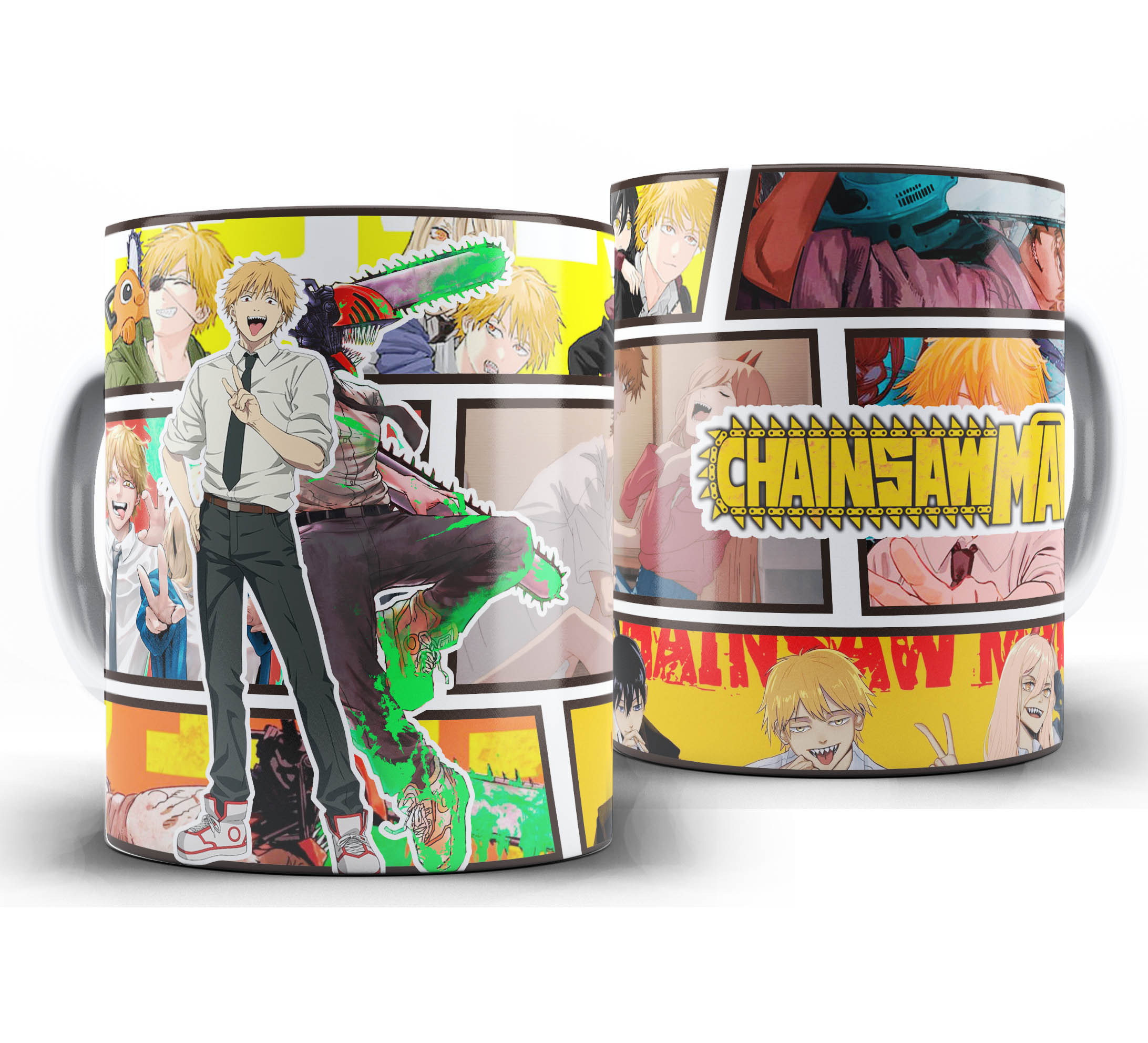 Caneca Animes -  Chainsaw Man - Denji